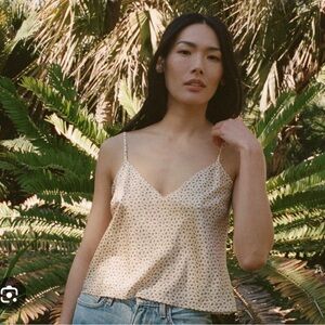 Doen Effie Tank NWT in sweet clover size L